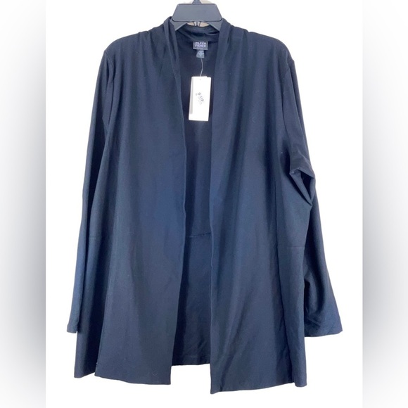 NWT Eileen Fisher High back long jacket. Size 2X - Picture 3 of 10